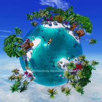 Beach Ball galaxy by Chromattix