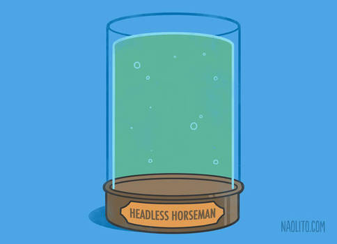Headless horseman's Jar by Naolito