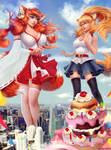 Happy birthday! (commission for Rumianyan) by Tigrsasha