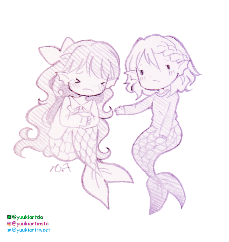 mermaid talk by yuukiartda on DeviantArt