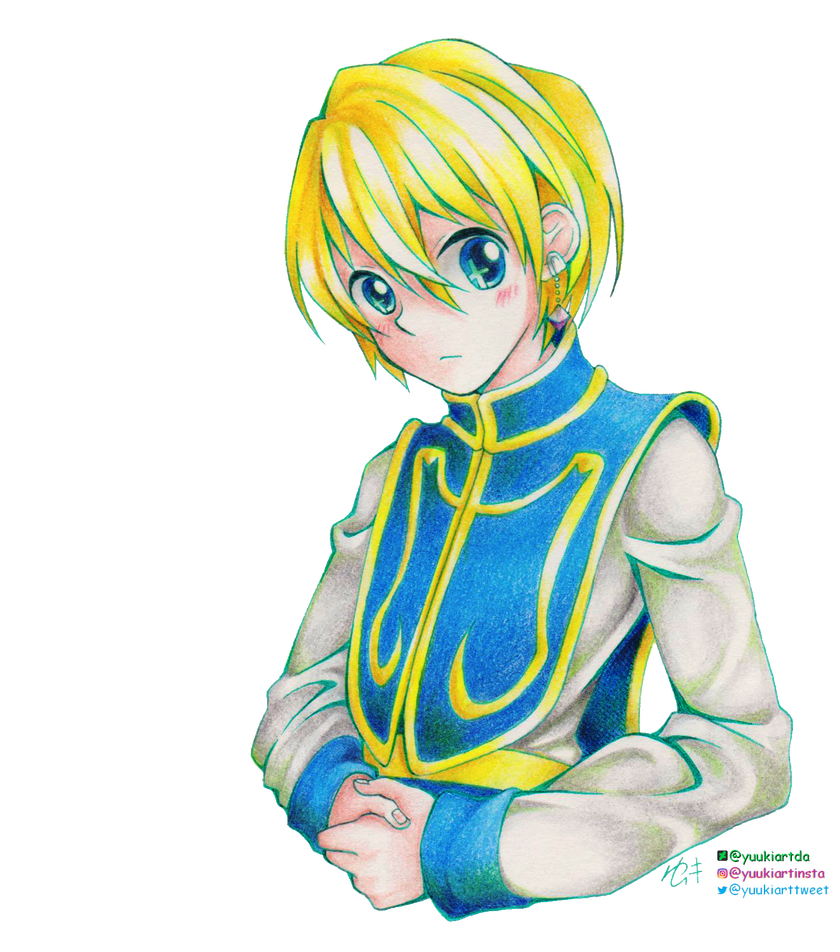 Kurapika Pixel Art