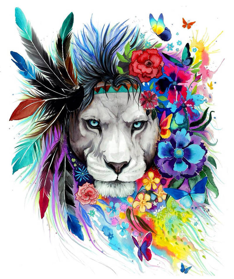 King of the lions by PixieCold