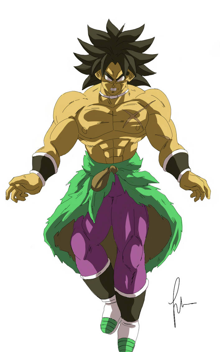 Broly 2018 estado base ! by zala77s on DeviantArt