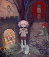 madoka magica by chalii