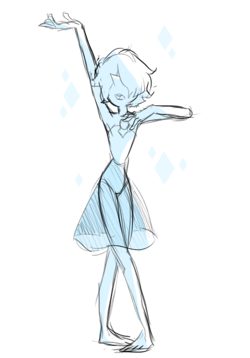 *tosses this super fast and sloppy blue pearl doodle at you all then goes to bed*