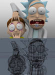Rick and Morty - Almost done! by juzmental