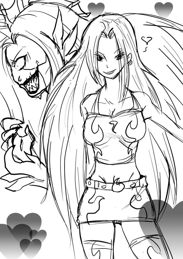 Lorelai Valmon Front and side by MistressOfAntics
