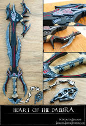 Heart of The Daedra Keyblade by Bayr-Arms