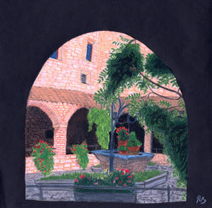 Italian memories: Monastery by BeatryczeNowicka Italian memories: Monastery by BeatryczeNowicka
