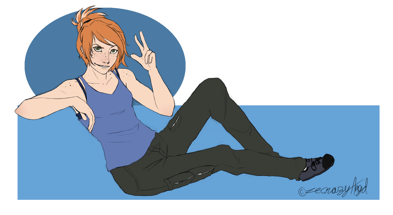 Audrey-Anne V by ZeCrazyAngel