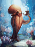 Squidley Masterson by CarolineLaplante
