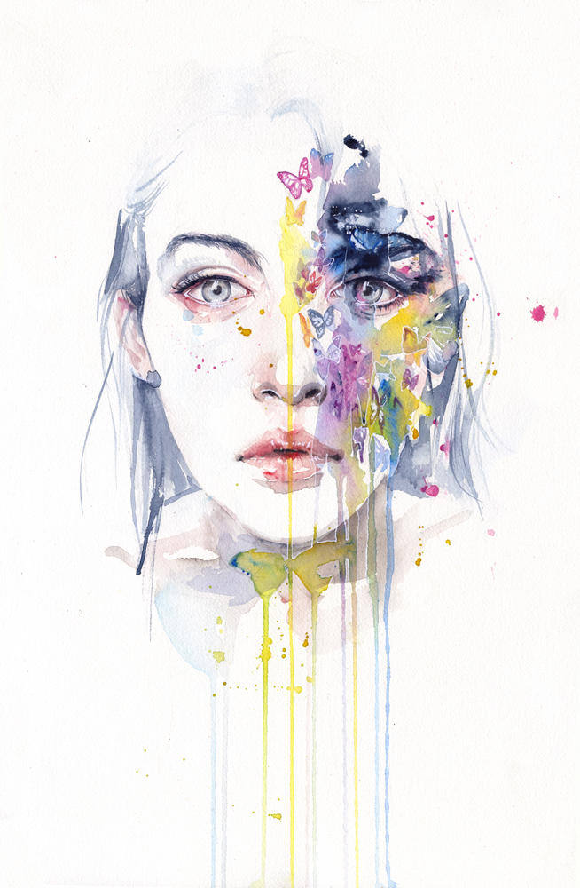 Miss bow tie by agnes-cecile