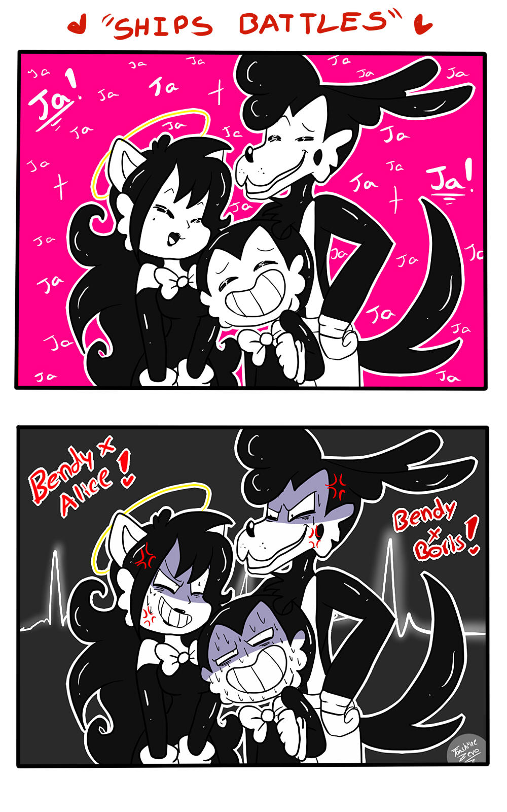 SHIPS BATTLES!! COMIC BATIM by FANSHINE-ZERO
