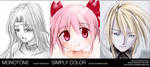 Monotone and Simply Color by wingr