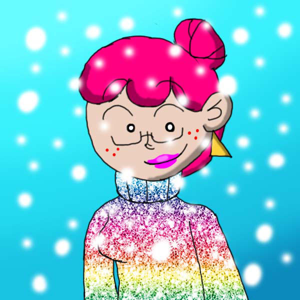 Amazing Technicolor Sweater by DoctorManny
