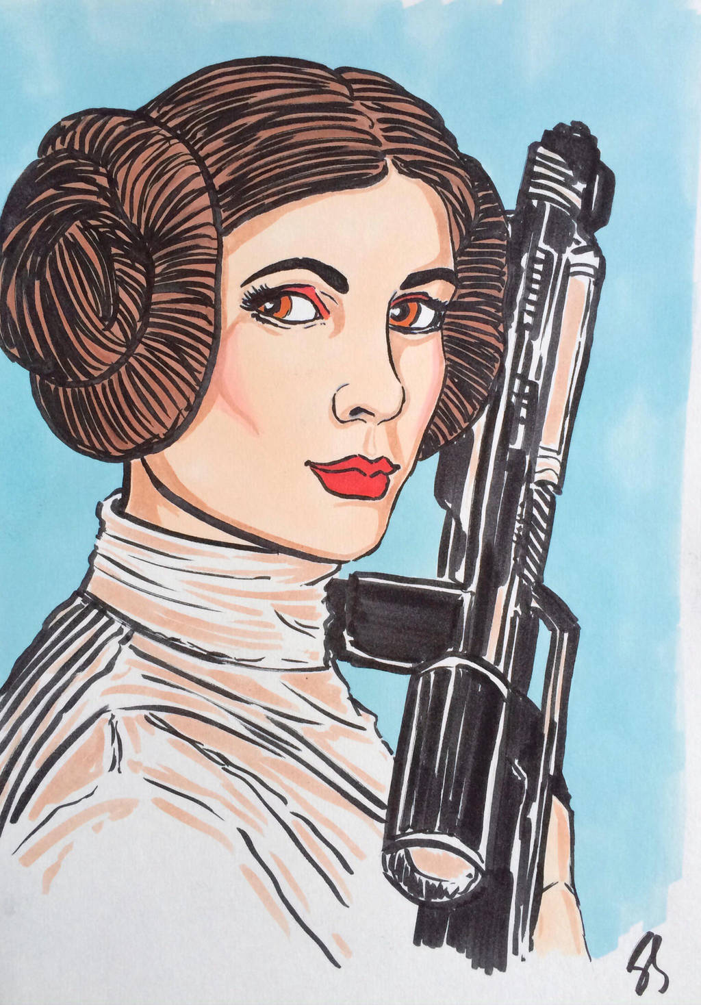 Princess Leia by seanpatrick76