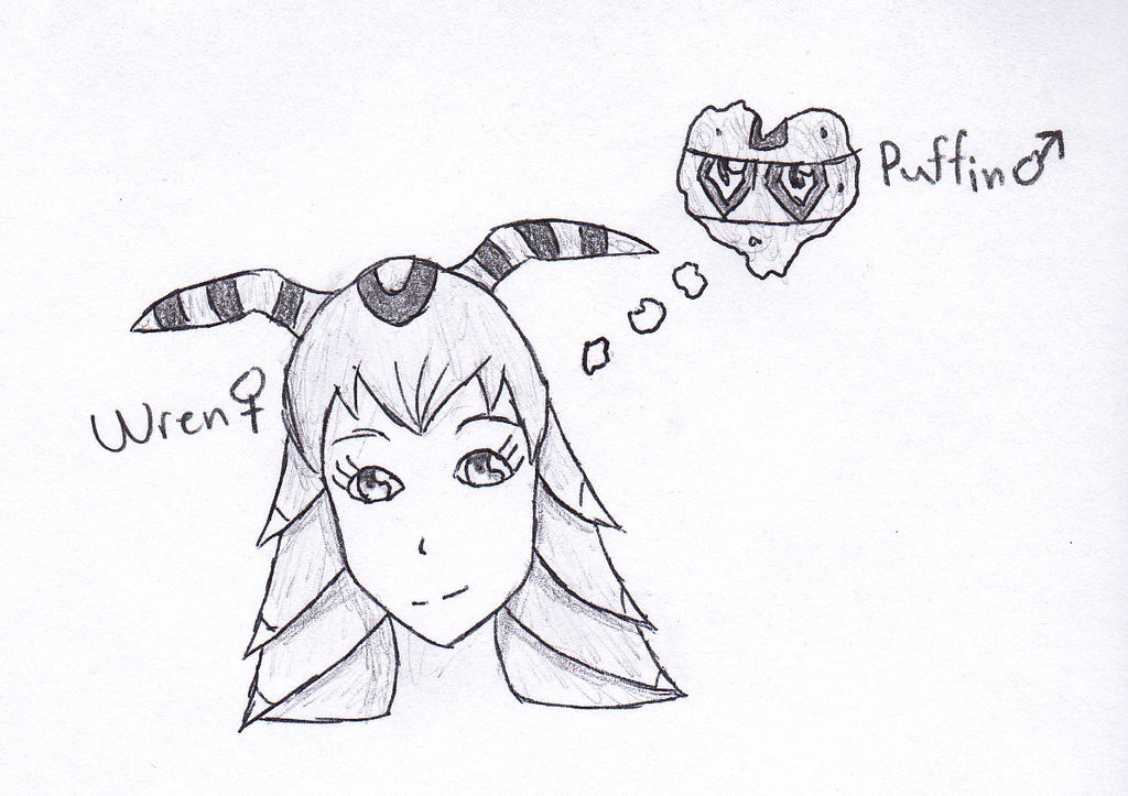 Wren and Puffin by Sylveon17