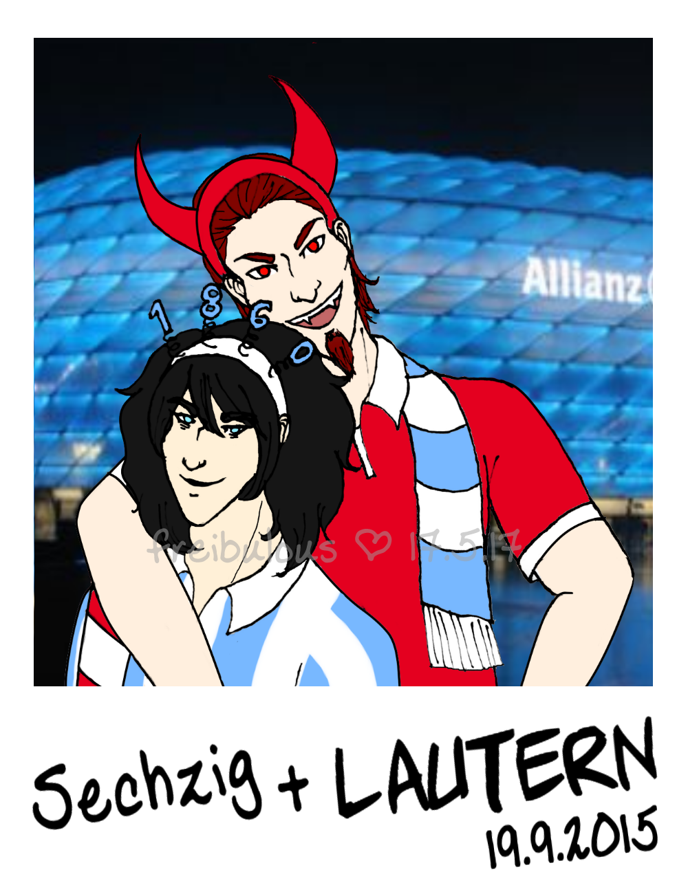 Bundeslihaha: 1860 Munich x 1. FC Kaiserslautern by freibulous
