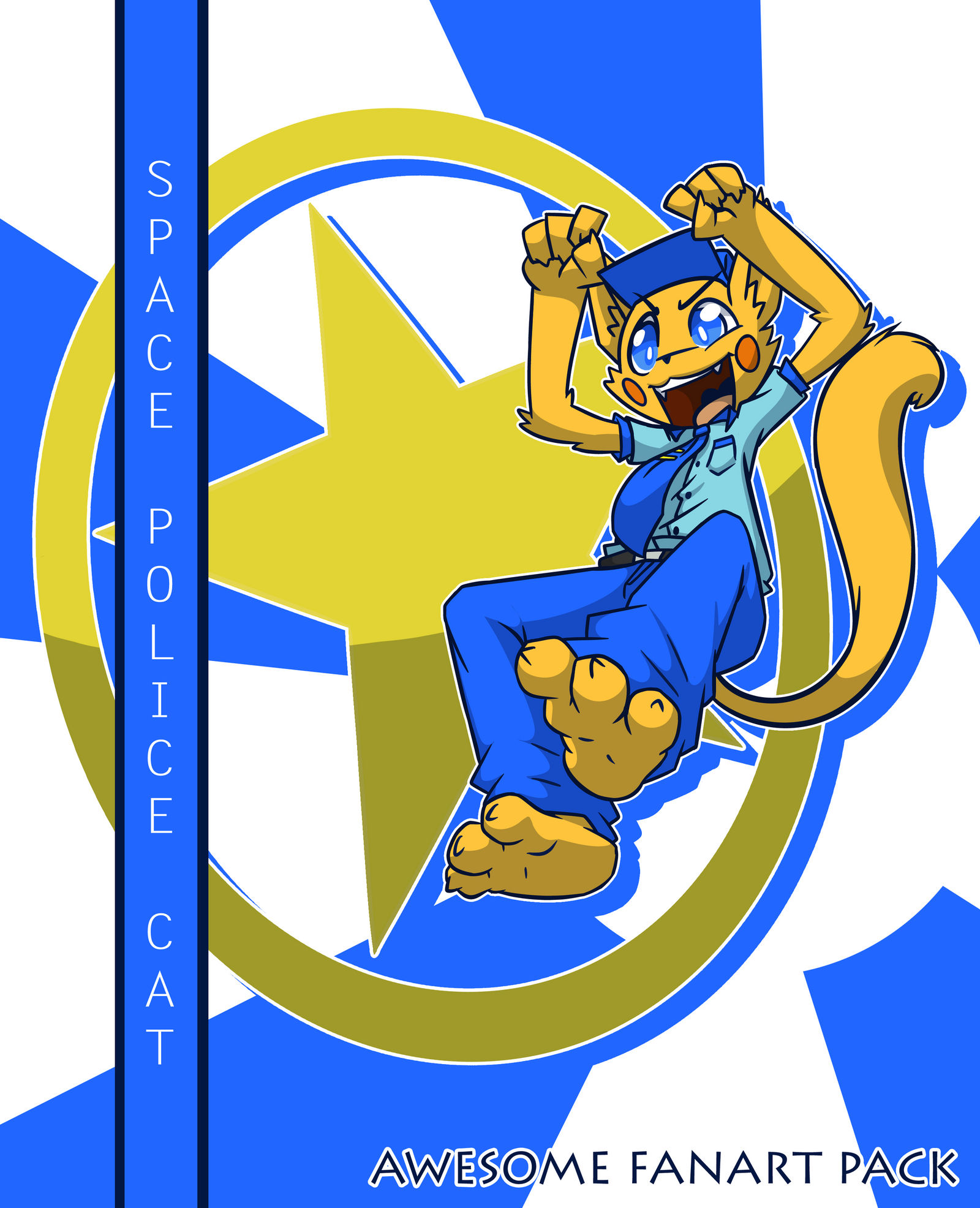Space Police Cat - AWESOME FANART PACK by SilverBlazeBrony
