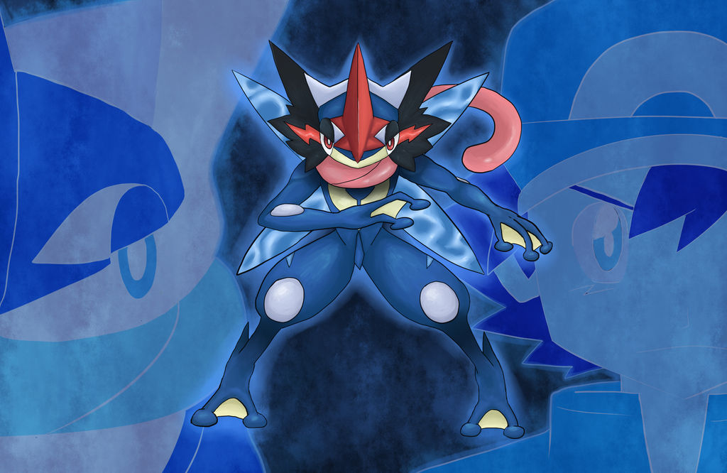 Ash Greninja by MrW1zard on DeviantArt