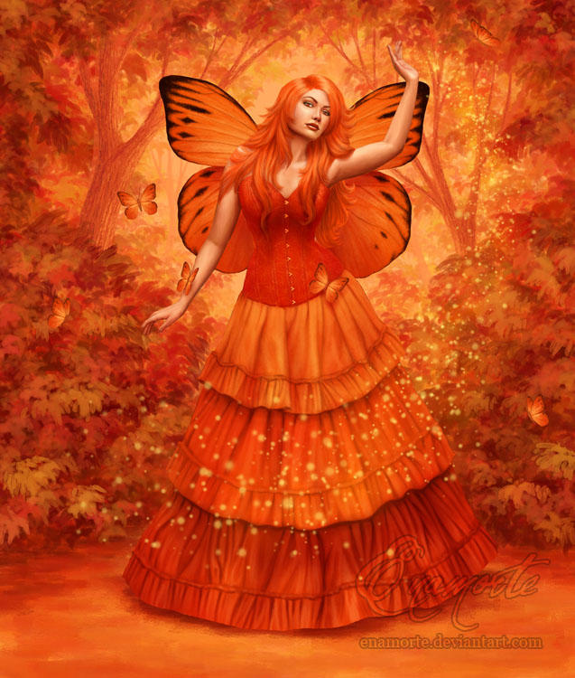 Autumn Fire by Enamorte