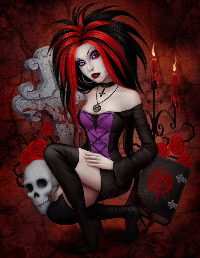 Sylvia the Satanist 2017 by Enamorte