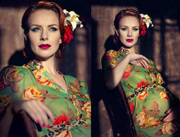 PREGNANCY PORTRAIT OF SARKA II by simsalabima