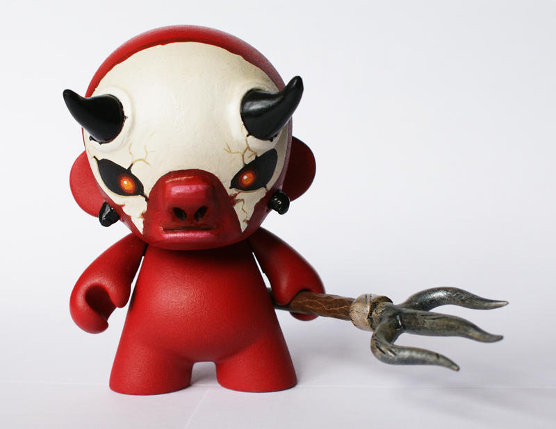 Mini Munny Demon by messymedia