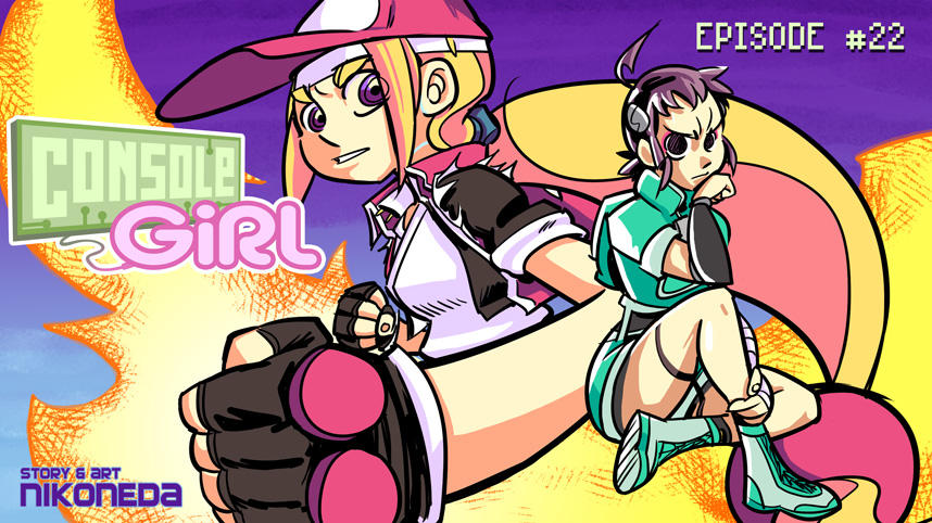 New Console Girl episode! by spunchcomics