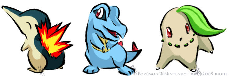 GSC Starters by kiohl