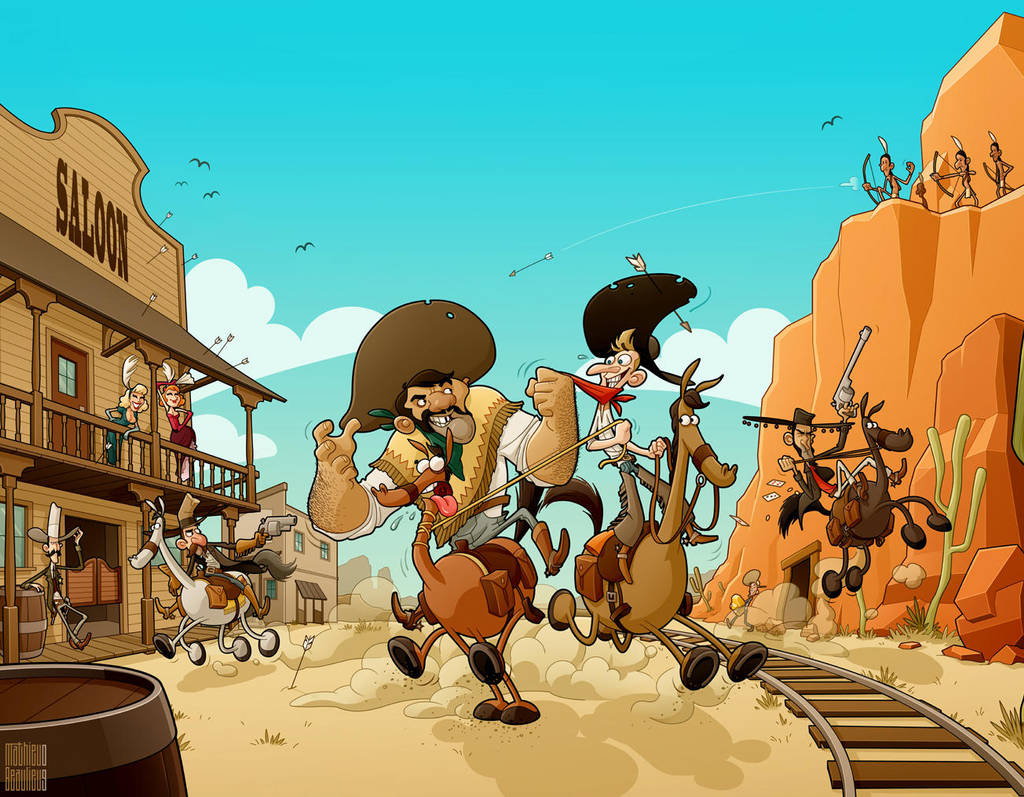 Pony Express by MathieuBeaulieu