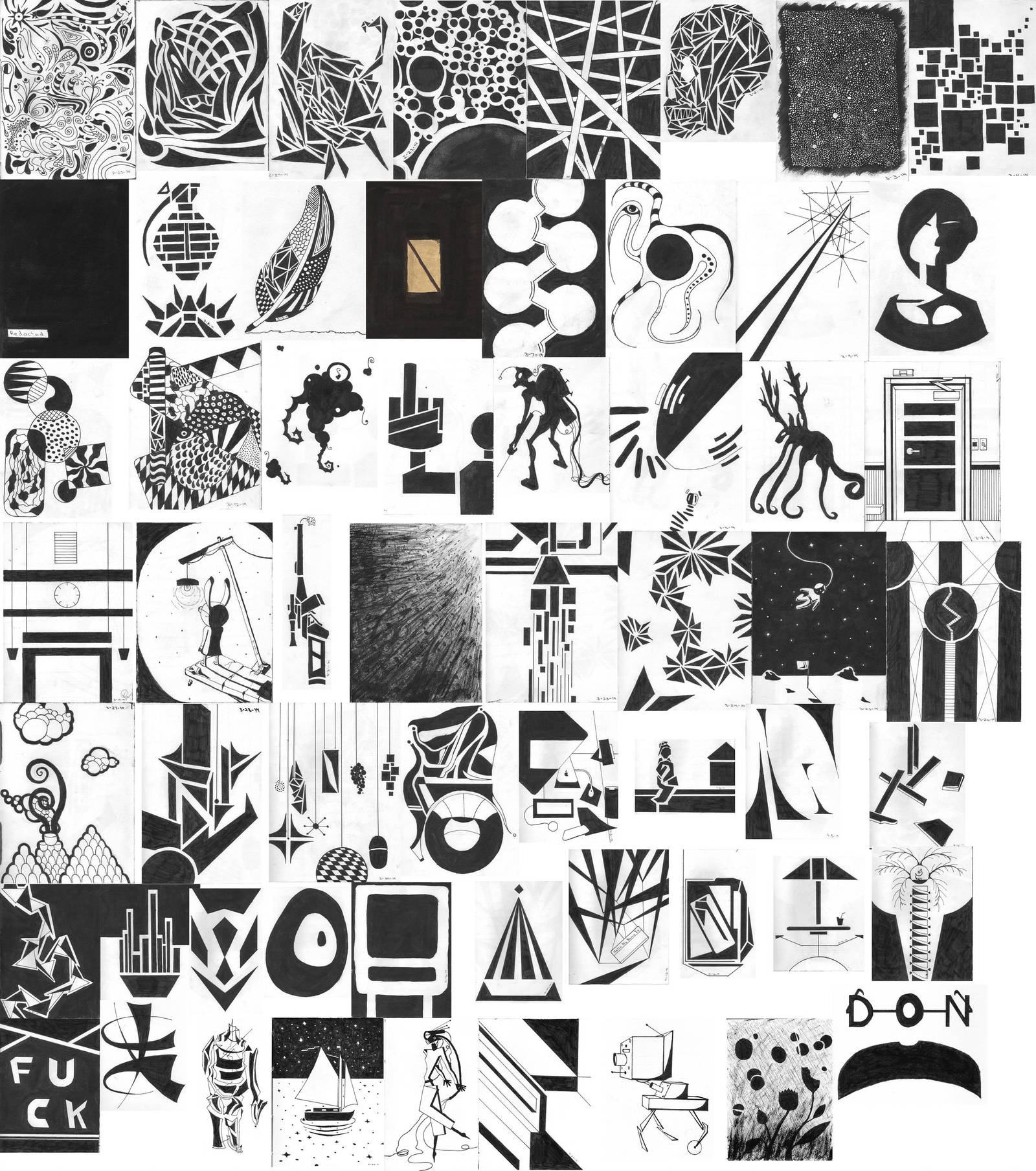 Spring 2014 Doodles by Soulkreig