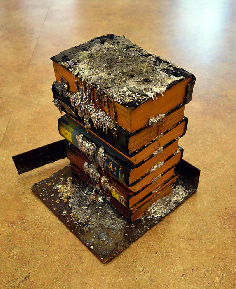 Altered Book: Alchemy by Soulkreig
