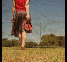 Her Red Shoes I by vampire-zombie