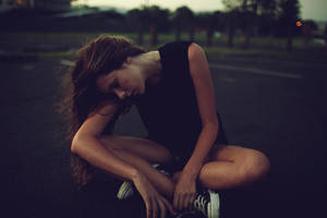 carparks at midnight by vampire-zombie