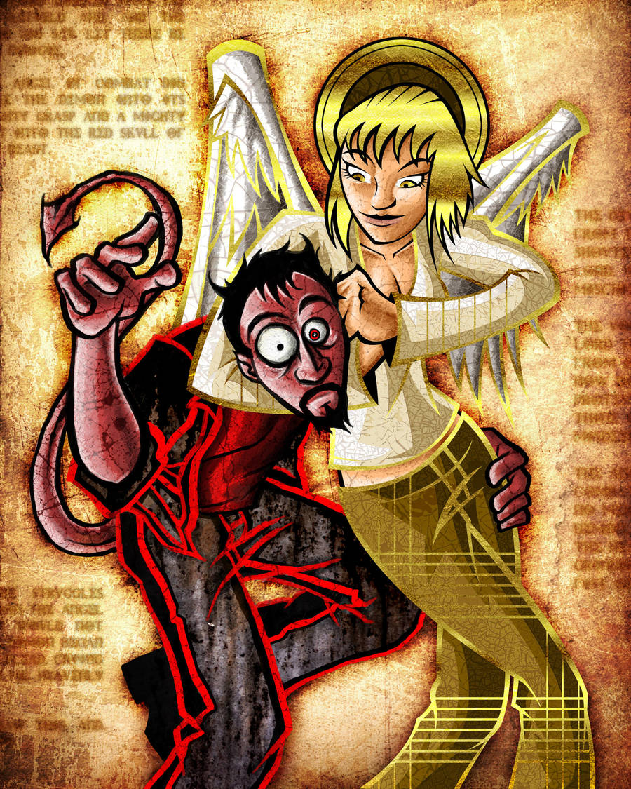 G vs E: Heavenly Noogie by shokxone-studios