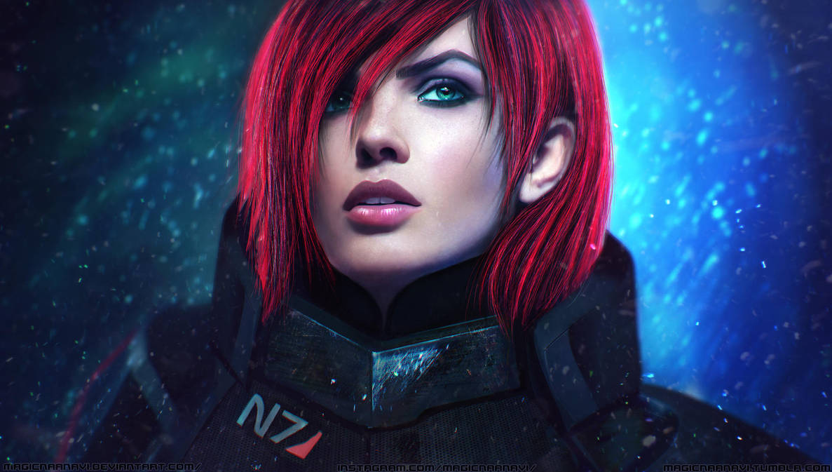 Commander Shepard by MagicnaAnavi