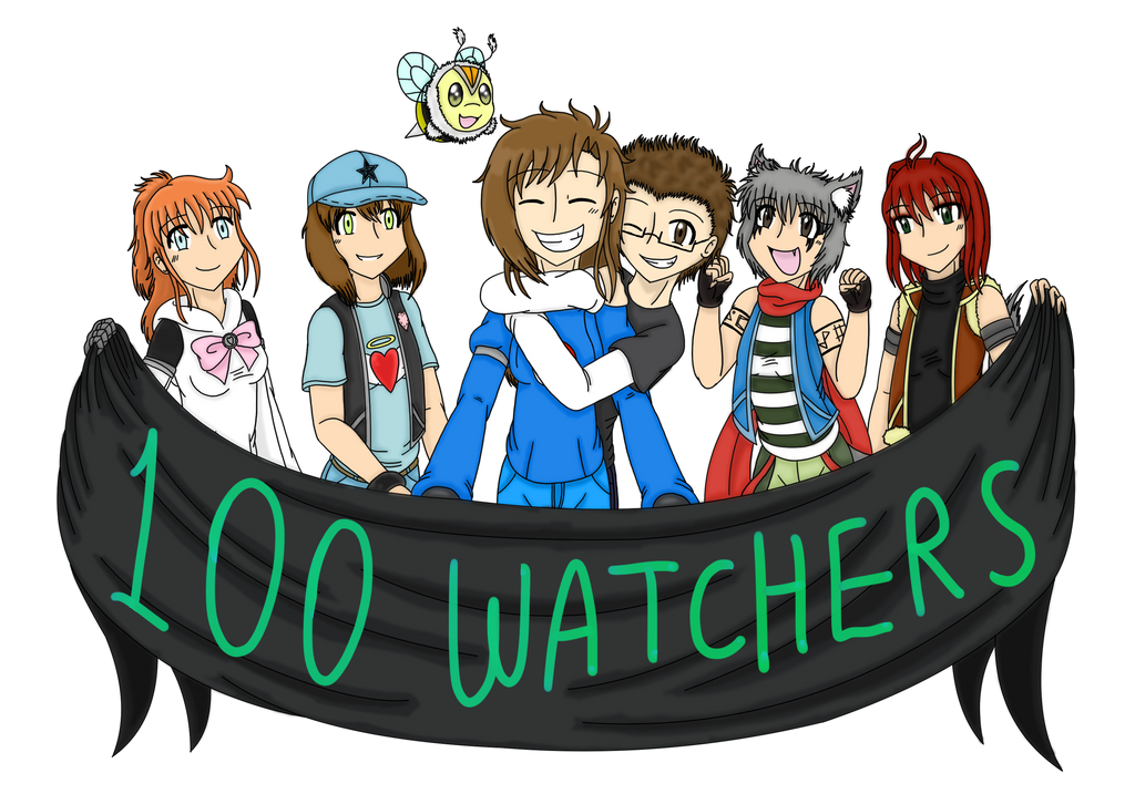 100 Watchers by CarlyChannel 100 Watchers by CarlyChannel