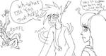 AIM Convo + iScribble equals.. by Aisuryuu