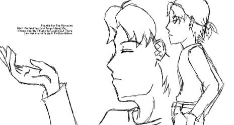 Random Guy and Text by Aisuryuu