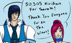 50,505 Kiriban - Sarah by Aisuryuu