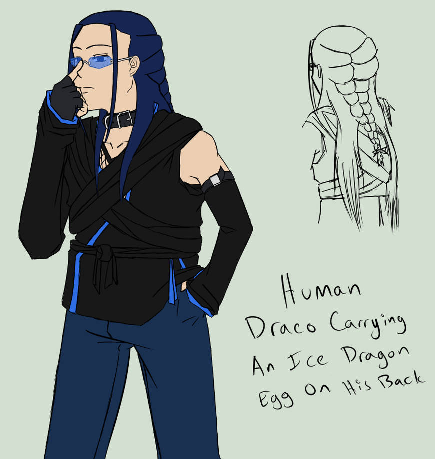Human Draco - colour by Aisuryuu