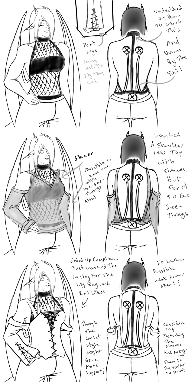 Reisei Clothing Tests by Aisuryuu