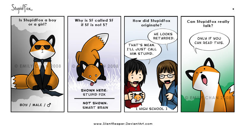 StupidFox - FAQs by eychanchan