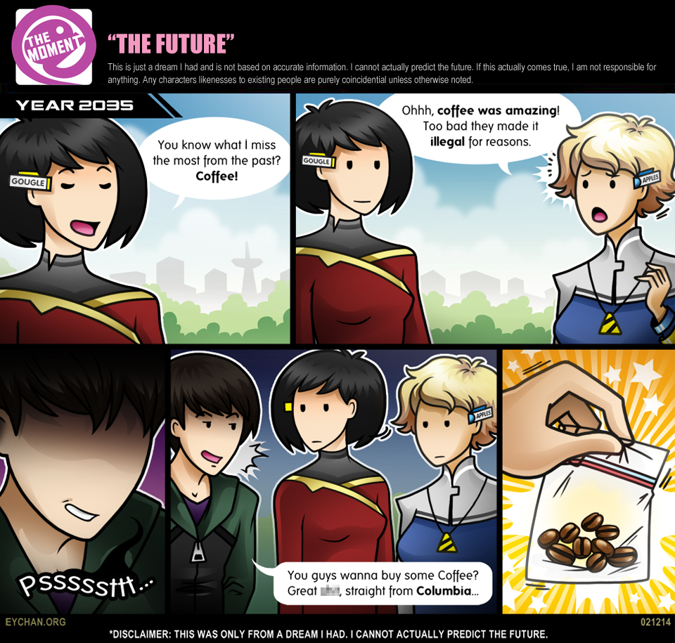 At the Moment - The Future by eychanchan