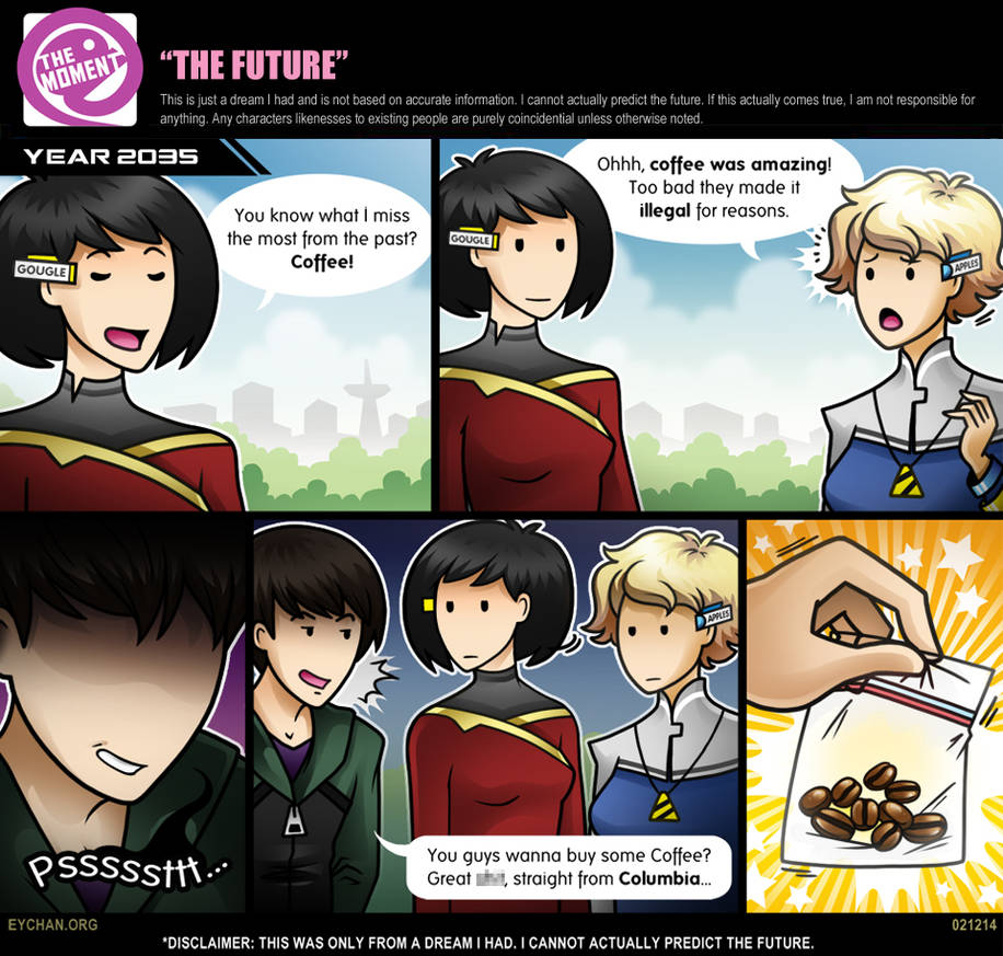 At the Moment - The Future by eychanchan