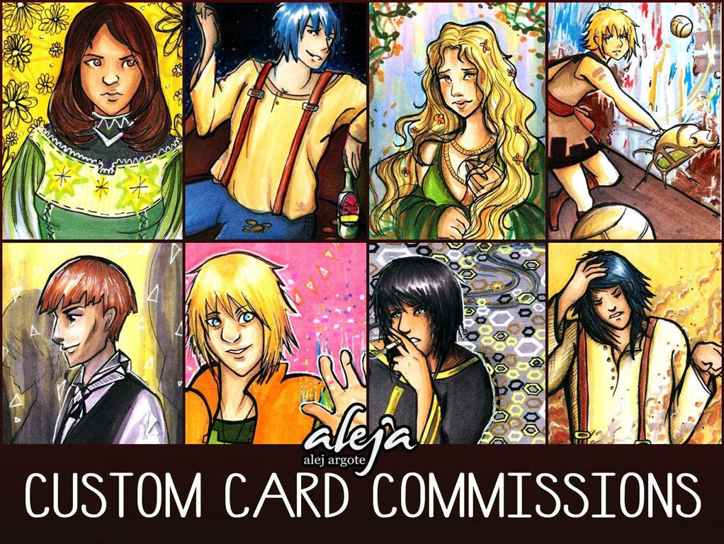 Aleja Card Commission Shoutout by eychanchan Aleja Card Commission Shoutout by eychanchan