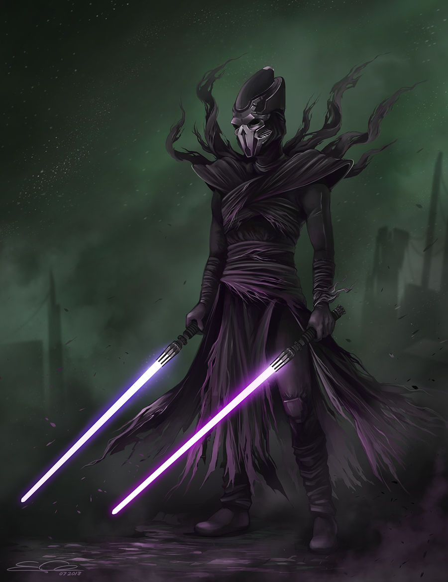 Darth Plaega by eychanchan