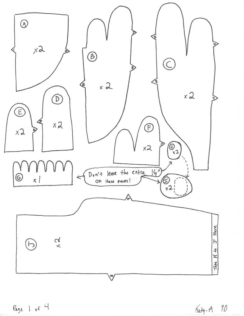 Toothless Pattern: Part 1 of 4 by Katy-A