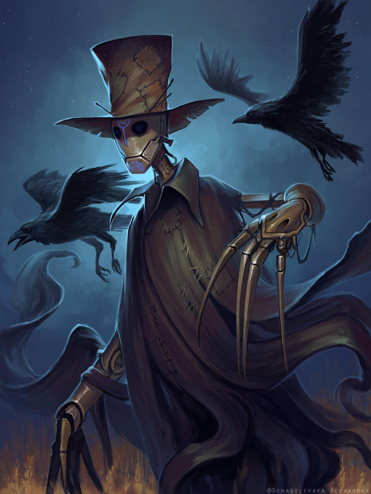 Jenkin the scarecrow by schastlivaya-ch